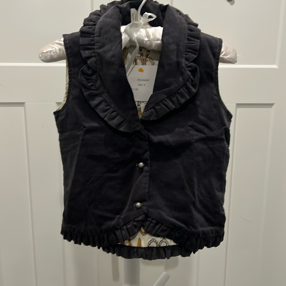 Persnickety girls vest
